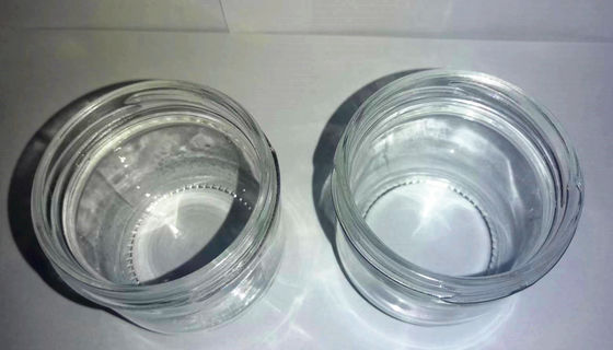 Hochtransparentes Kaviar Glas Glas Standard 120 ml mit Metalldeckel
