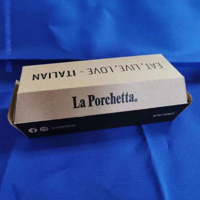 Gewerbliche Karton-Geschenkverpackung mit individuell angepassten Bändern