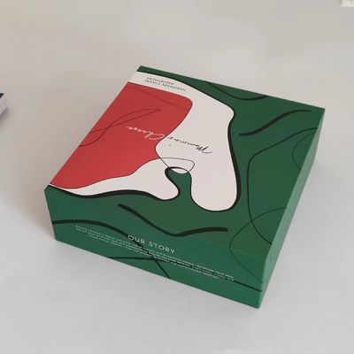 2024 neues Design Käse-Eispackung Geschenk-Box mit weißem Innenfach weiches Touch-Feeling auf der Box