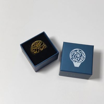 2024 New Design Kaviar Tin Opener Geschenkbox Schlüssel Geschenkbox mit Logo 50x50x38mm