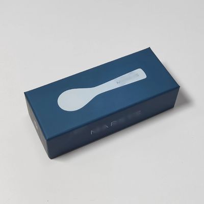 2024 Neues Design Kaviar-Mop-Löffel Geschenk-Box mit Logo 140x50x38mm