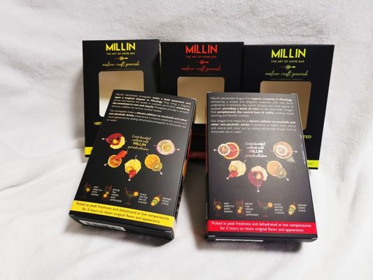Zusammengestellte Karton-Trocknopfverpackung Kartonbox mit Offset-Druck-Punkt UV