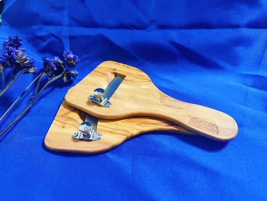 New style truffle slicer Olive wood with customized logo 220x110x8mm