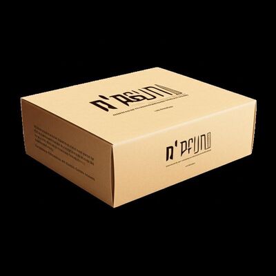 Verpackungsmaterial: Individuell gefertigte Papierverpackungsbox für industrielle Lebensmittelverpackungen, die Schutz und individuelles Branding bietet