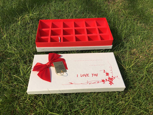 Persönlich angepasste leere steife Papiergeschenkbox Schokoladengeschenkbox Verpackung für das Festival