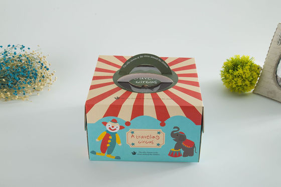 Werbekartonverpackungen, Mini-Kuchenverpackungen Lebensmittelqualität