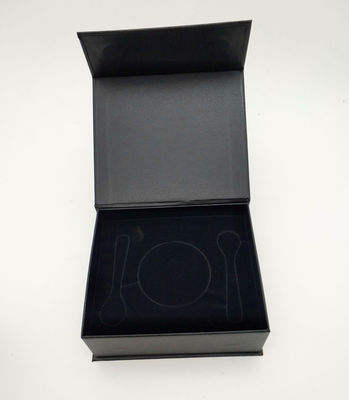 Kaviar-Geschenk-Set aus starrem Papier Buchform mit Sponge Inner Tray