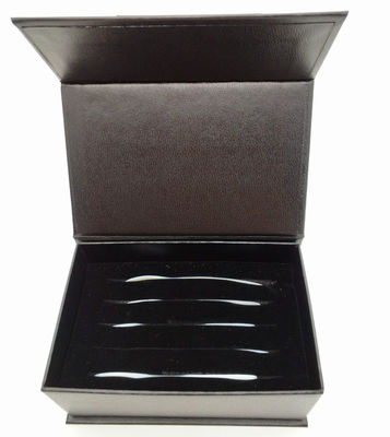 Kaviar-Geschenk-Set aus starrem Papier Buchform mit Sponge Inner Tray