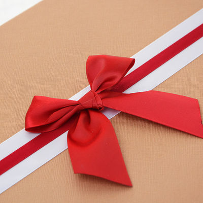 Festfest-Rigid-Papier-Geschenk-Box mit Bowknot für Damenunterwäsche