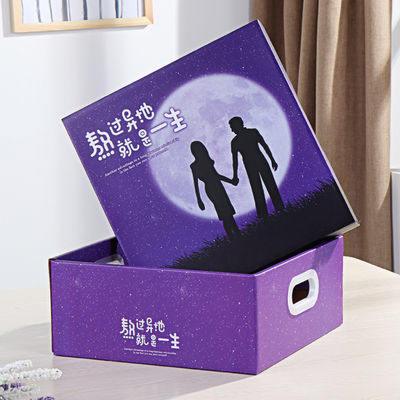 Personalisierte Designkartonverpackungen für Valentins-Snacks und Dessert