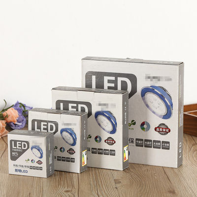 Wellenpapier-LED-Lampenverpackung, Klapplampenverpackung
