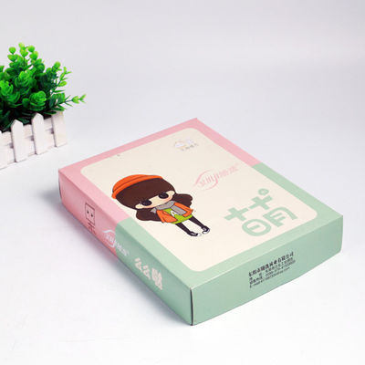 Farbgedruckte Papierverpackungskiste, benutzerdefinierte gedruckte Verpackungskisten Logo druckbar