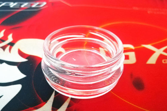 Großhandel hochtransparente 0,5 oz 15-20 Gramm Glaskaviarglas mit Metalldeckel in verschiedenen Farben