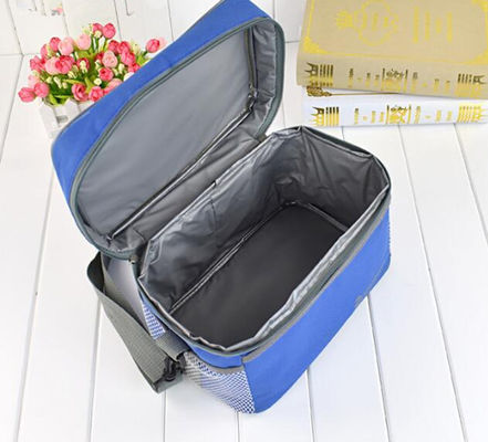 12 Dosen Bier Gefrierter Isolierter Tote Bags Reine Blaue Farbe Für die Familie