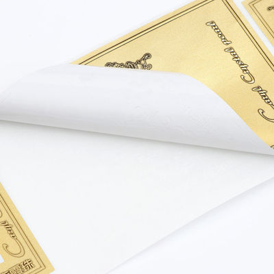 Matt Gold Logo Etiketten Aufkleber, Multi-Form Drucken Sie Ihre eigenen Weinflaschen Etiketten