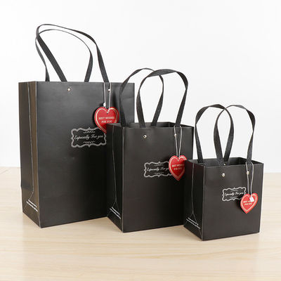 Großkapazität Einzelhandel Papier-Einkaufstaschen Carry Bag Matt Lamination Oberflächenveredelung