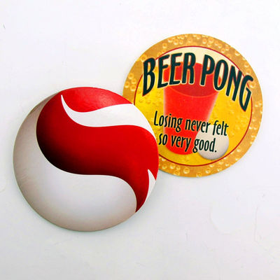 Öko-freundliche Promotionspapier-Getränke-Coasters