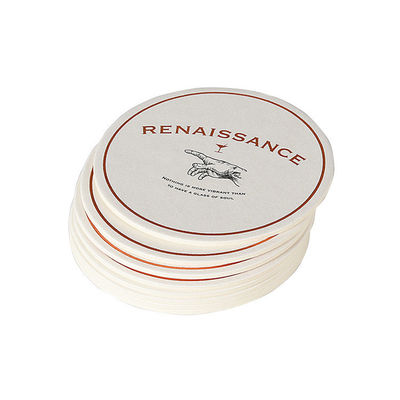 Öko-freundliche Promotionspapier-Getränke-Coasters