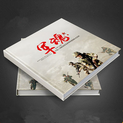 Professionelle Druckerei Farbbroschüren Hardcover-Buch mit SPOT UV