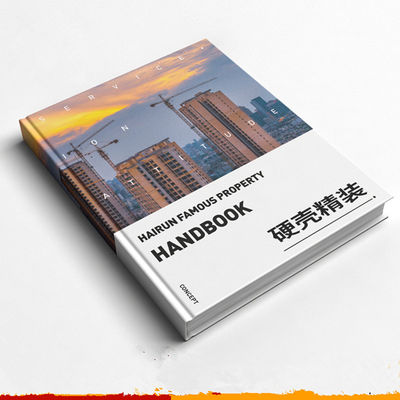 Professionelle Druckerei Farbbroschüren Hardcover-Buch mit SPOT UV