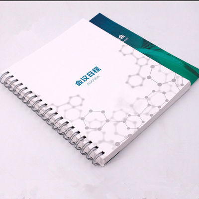 Lack Beschichtung Ring Buch Druck benutzerdefinierte Farbe für Werbezwecke