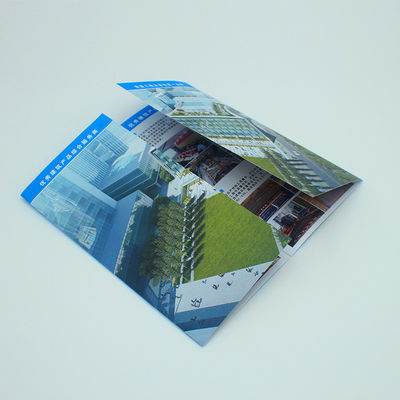 Vollfarbige Visitenkarten und Broschüren überzogenes Papier Katalog Flyer Druckservice
