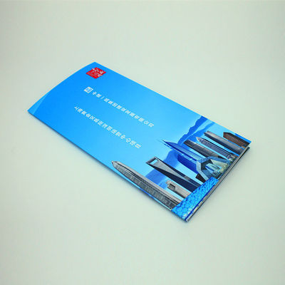 Vollfarbige Visitenkarten und Broschüren überzogenes Papier Katalog Flyer Druckservice