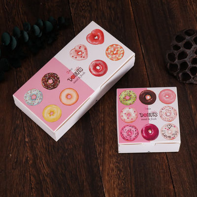 Donuts Brot Verpackungskiste mit Schublade Stil, Snack Verpackungskiste recycelt