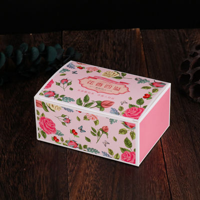 Verpackung von Snackflower Tea Box Offset-Druck mit individueller Größe