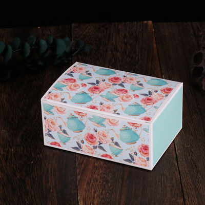 Verpackung von Snackflower Tea Box Offset-Druck mit individueller Größe
