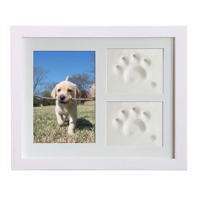 Holz Foto 28x23CM für Hunde oder Katzen Pet Paw Bildschirm