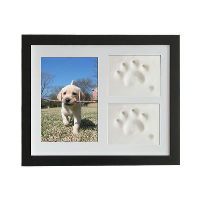 Holz Foto 28x23CM für Hunde oder Katzen Pet Paw Bildschirm
