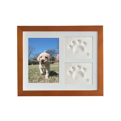 Holz Foto 28x23CM für Hunde oder Katzen Pet Paw Bildschirm