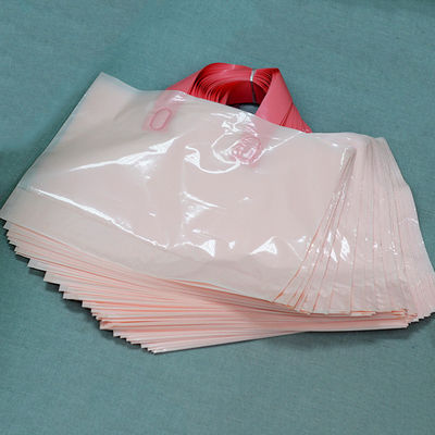 Werbeanzeigen für gedruckte Plastiktüten, wiederverwendbare Plastikkästen