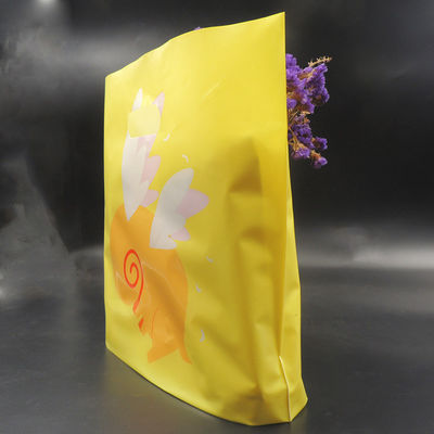 Logo-geprägte Plastik-Taschen mit Griff, Kunststofftüten zum Einkaufen