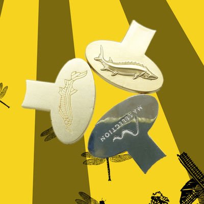 Gold-Silber-Metall-Kaviar-Dosenöffner
