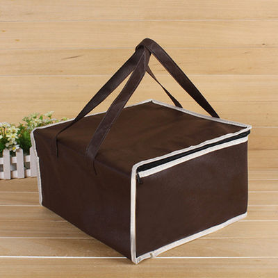 OEM Soft Isolated Cooler Bag 4 Größe Braun Isolierte Tasche Vorrat verfügbar