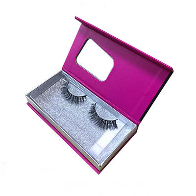 Magnetische Luxuskartonbox mit False Wimpern Verpackung