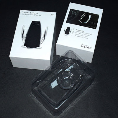 Wireless Car Charger Mount Steifpapier Geschenkbox mit Deckel, benutzerdefinierte Kartonboxen