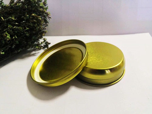 0.28mm Lebensmittelqualität Blech Kaviar Verpackung Vakuum Leere Dose 50g
