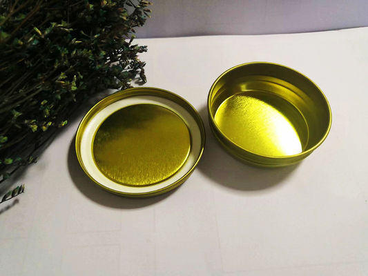 0.28mm Lebensmittelqualität Blech Kaviar Verpackung Vakuum Leere Dose 50g